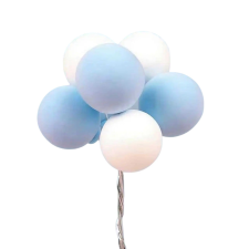 egyéb Fonott gömbdísz, kék sütés és főzés