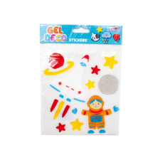 egyéb Gel Deco matrica 15x17cm, többféle kreatív és készségfejlesztő