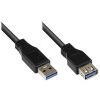 egyéb Good Connections 2711-S05 USB-A apa - USB-A anya 3.0 Hosszabbító kábel - Fekete (5m)