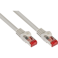 egyéb Good Connections S/FTP Cat6 Patch Kábel 1m - Szürke (8060-010) kábel és adapter