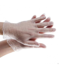 egyéb Gumikesztyű vinil púdermentes M 100 db/doboz átlátszó
