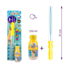 EGYÉB GYÁRTÓ KX4668 buborékfúlyó készlet, 250ml, Többszínű buborékfújó