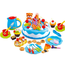 EGYÉB GYÁRTÓ KX7593 80db-os játéktorta, Kék konyhakészlet