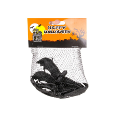 egyéb Halloween denevéres dekoráció 6 db party kellék