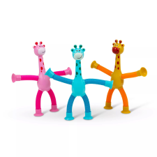 egyéb Harmonika testű világító zsiráf tapadókoronggal - Többféle (SV21767) játékfigura