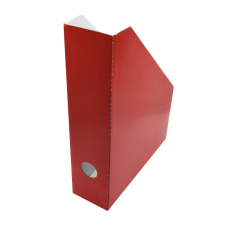 egyéb Iratpapucs 7cm, mikrohullámú karton PD piros (P2150-0273) (P2150-0273) irattartó