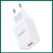 egyéb Jokade JB047 USB-A Hálózati töltő - Fehér (15W) (JB047WH) mobiltelefon kellék