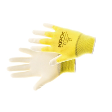 egyéb JUICY YELLOW kesztyű nylon PU sárga 8 védőkesztyű