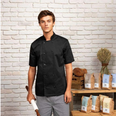 egyéb Kabát Premier rövid ujjú szakács unisex, black, 2XL