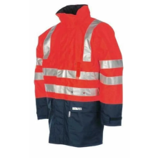 egyéb Kabát Winseler fényvisszaverő csíkokkal, piros, XXL