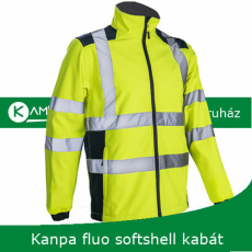 egyéb Kanpa softshell jólláthatósági dzseki
