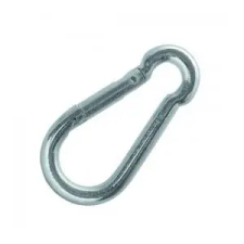 egyéb Karabiner rugós  40mm barkácsolás, csiszolás, rögzítés