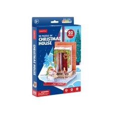 egyéb Karácsonyi 3D puzzle házikó, hóember, fenyő puzzle, kirakós
