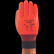 egyéb Kesztyű Ansell 23-491/100 23-491 Winter Hi-Vis narancssárga 10 védőkesztyű