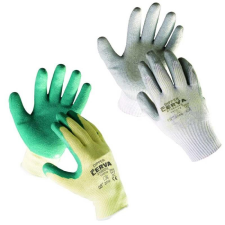 egyéb Kesztyű Dipper mártott latex, zöld, 8 védőkesztyű