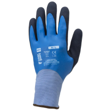 egyéb Kesztyű Eurolite L300 duplán mártott latex kék 11 védőkesztyű