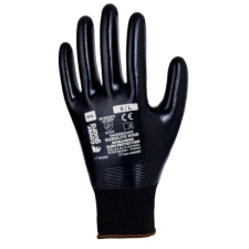 egyéb Kesztyű Eurolite N100 nitril mártott, black, 11 védőkesztyű