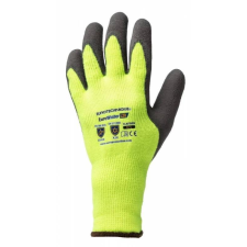 egyéb Kesztyű Eurowinter téli latex mártással gumírozott mandzsetta zöld/fekete 11 védőkesztyű