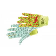 egyéb Kesztyű Fast Fruit textil pöttyös, zöld, 8 védőkesztyű