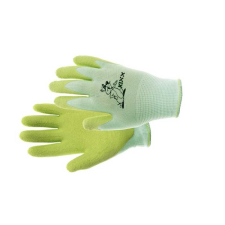 egyéb Kesztyű Fudge nylon latex tenyér, zöld, 5 védőkesztyű