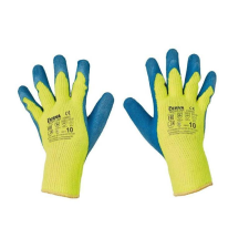 egyéb Kesztyű Nightjar télikesztyű akril-latex, sárga/kék, 8 védőkesztyű