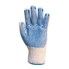 egyéb Kesztyű pamut 4 szálas kék pöttyös férfi 4349_9_méret védőkesztyű