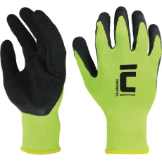 egyéb Kesztyű Salangana pes/latex sárga 9