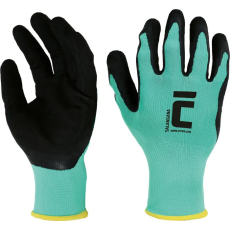 egyéb Kesztyű Salangana pes/latex zöld 9