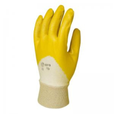 egyéb Kesztyű tenyéren mártott sárga nitril  9320_10_méret