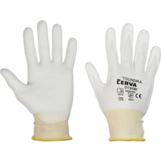 egyéb Kesztyű Toundra HPPE Spandex, fehér, 7
