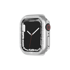 egyéb Köves TPU óratok Apple Watch 7 - 45 mm ezüst okosóra kellék