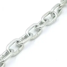 egyéb Lánc horganyzott rövidszemű  8mm  (20m/tekercs) DIN5685A barkácsolás, csiszolás, rögzítés