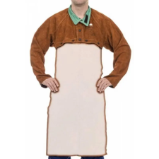 egyéb Lava Brown hasított tehénbőrből készült hegesztőkabát-felsőrész ujjakkal munkaruha