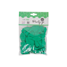 egyéb Lufi 25cm sötét zöld 50db/csomag party kellék