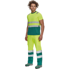 egyéb MONZON Hi-Vis ru. póló sárga/zöld XL