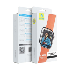 egyéb Mr. Monkey 5D Glass Premium Apple Watch S4 / S5 / S6 / SE Kijelzővédő üveg - 44 mm (TG-5D-APW44-BK) okosóra kellék