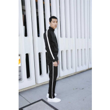 egyéb Nadrág American Apparel unisex, navy/white, XS munkaruha