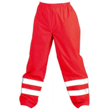 egyéb Nadrág derekas Bitoray Hi-Vis, fluo piros, S munkaruha