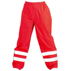 egyéb Nadrág derekas Bitoray Hi-Vis, fluo piros, XL