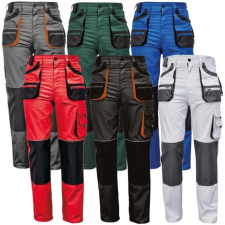 egyéb Nadrág derekas FF Carl BE-01-003, zöld/fekete, 56 munkaruha