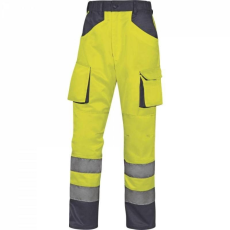 egyéb Nadrág derekas Mach2 HV 7 zseb (54%pamut 46%poliészter) FLUO yellow/grey S