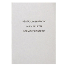 egyéb Nyomtatvány védőoltási könyv PÁTRIA 14 év feletti személy részére A/6 nyomtatvány