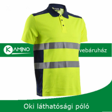 egyéb OKI jól láthatósági rövidujjas póló fluo láthatósági ruházat