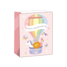 egyéb Papírtasak kék hőlégballon 26*32 ajándéktasak