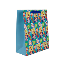 egyéb Papírtasak kék/zöld fiús 26*32 ajándéktasak
