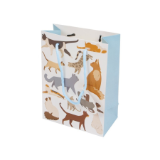 egyéb Papírtasak Macskák 17x9x23 cm ajándéktasak