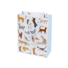 egyéb Papírtasak Macskák 26x12x33 cm ajándéktasak