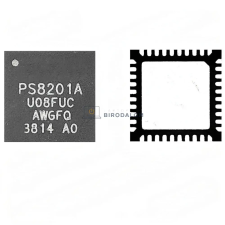 egyéb Pericom PS8201A / PS8201AT gyári tápvezérlő IC (QFN) laptop alkatrész