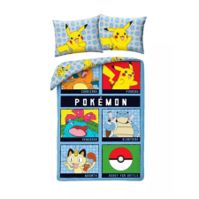 egyéb Pokémon Harcra készen kétrészes pamut ágynemű garnitúra (140 x 200 cm) (919BL) lakástextília