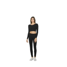 egyéb Póló American Apparel hosszú ujjú női, heather grey, L